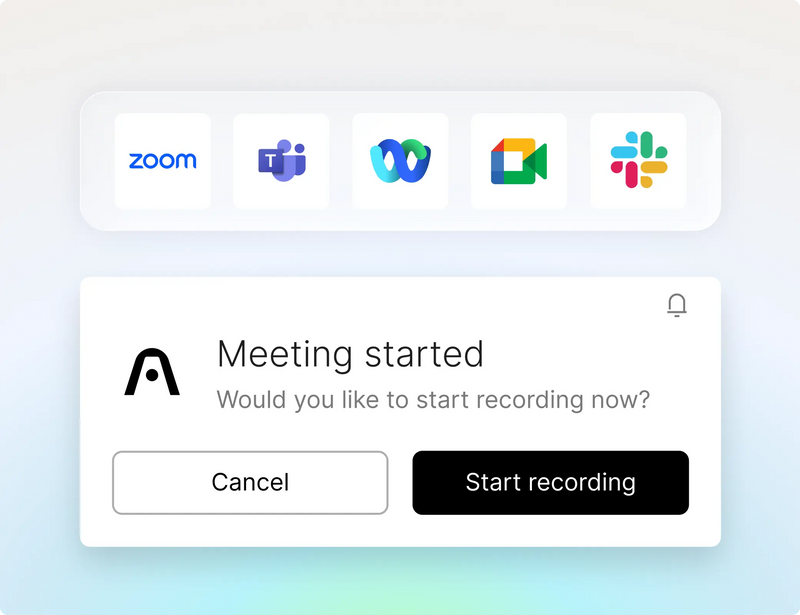 Never miss a meeting