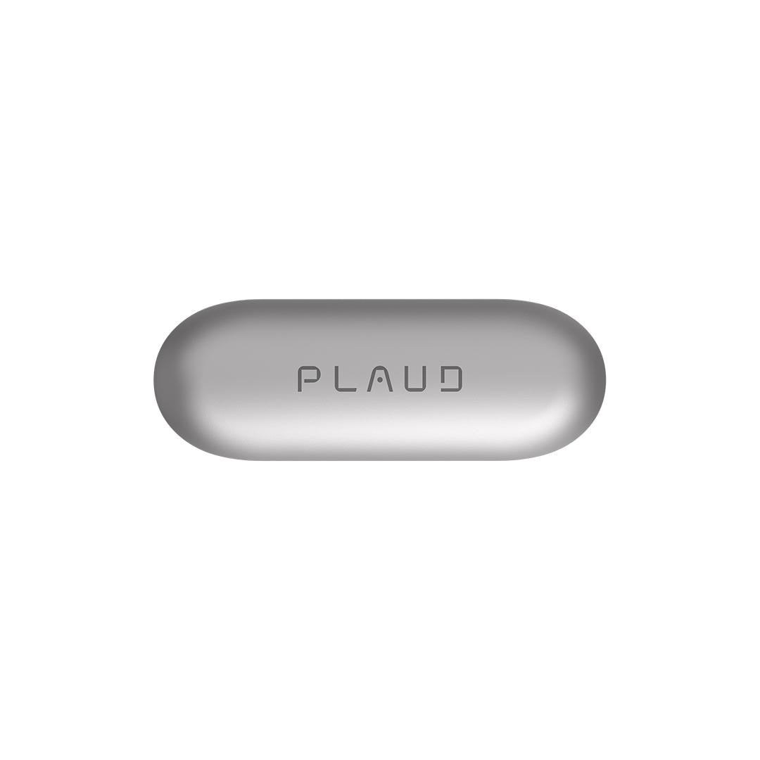 Plaud NotePin in Cosmic Gray. AI voice recorder, wearable AI device for meeting summary and call recording.