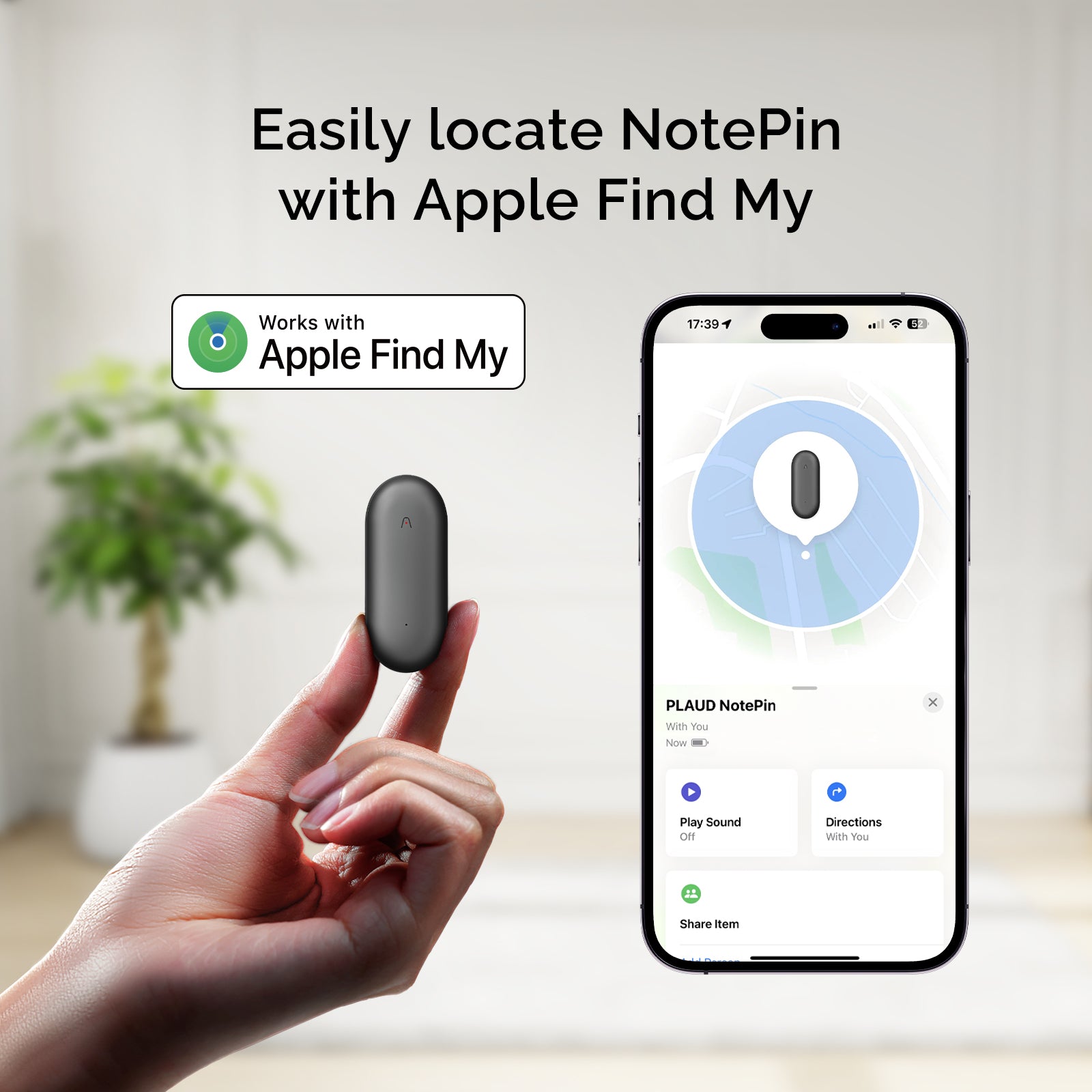 Plaud NotePin & AI Annual Pro Plan
